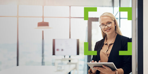 paralegal smiling at camera