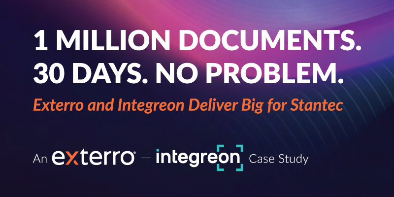 exterro and Integreon case study on document review