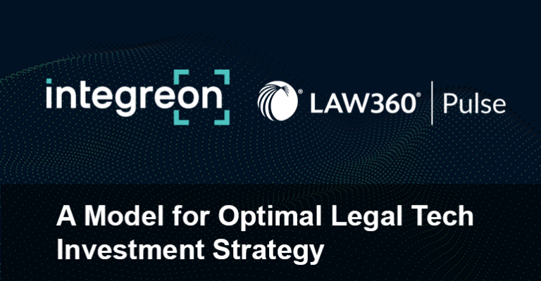 Image with title A Model for Optimal Legal Tech Investment Strategy