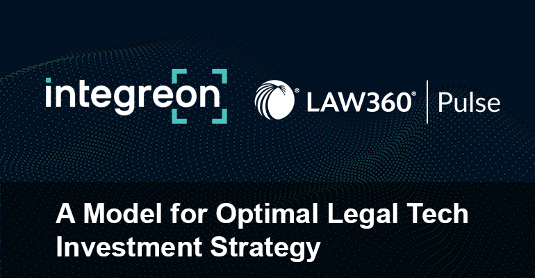 Image with title A Model for Optimal Legal Tech Investment Strategy