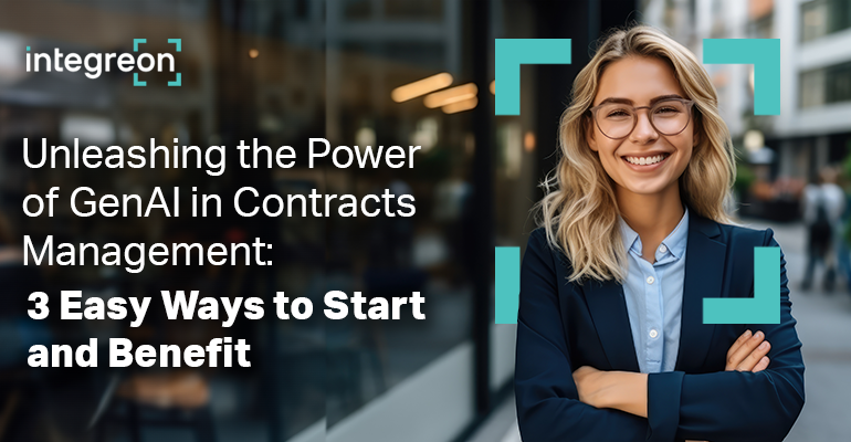 unleashing the power of genai in contracts management